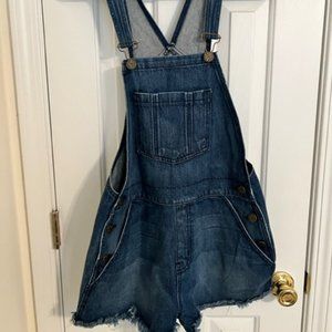 Show Me Your MuMu Georgia Overalls- Pacific Wash- Size Large